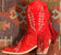 Boots CowGirls Fringe TasselEmbroidered Western Boots For Women Cowboy Boots