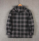 2020 Hotsale Mens Plaid Shirt Jacket Warm Winter Coat