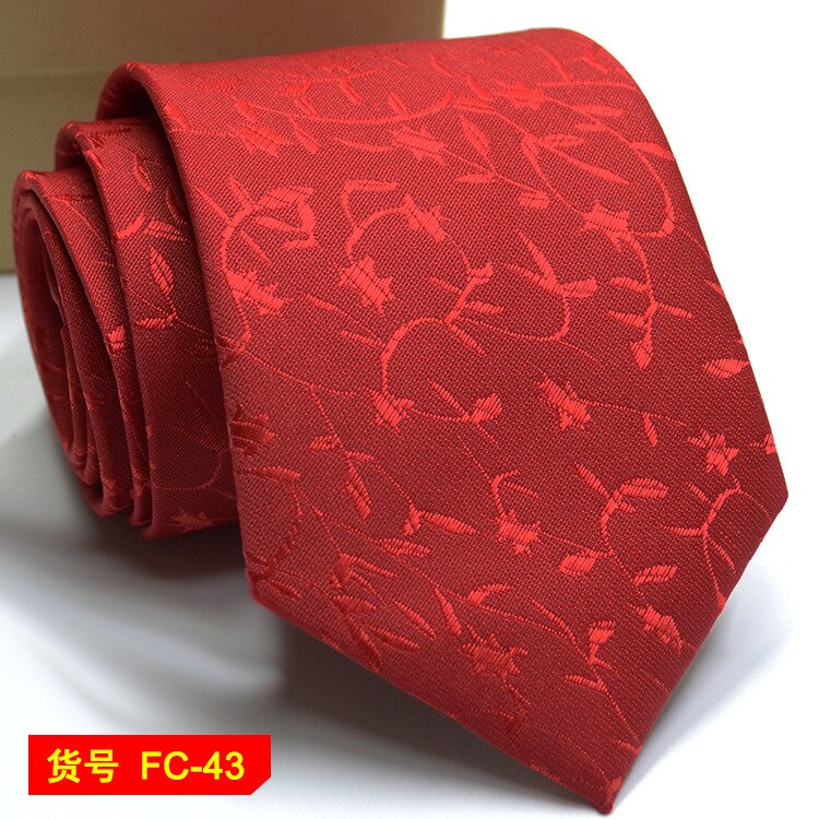 67 Styles Mens Ties Solid Color Stripe Flower Floral 8cm Jacquard Necktie