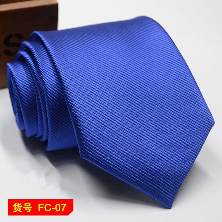 67 Styles Mens Ties Solid Color Stripe Flower Floral 8cm Jacquard Necktie