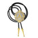 Letter ABCDEFG-Z bolo tie for man Indian cowboy western cowgirl leather rope zinc alloy necktie