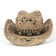 100% Natural Straw Cowboy Hat Women Men Handmade Weave Cowboy Hats