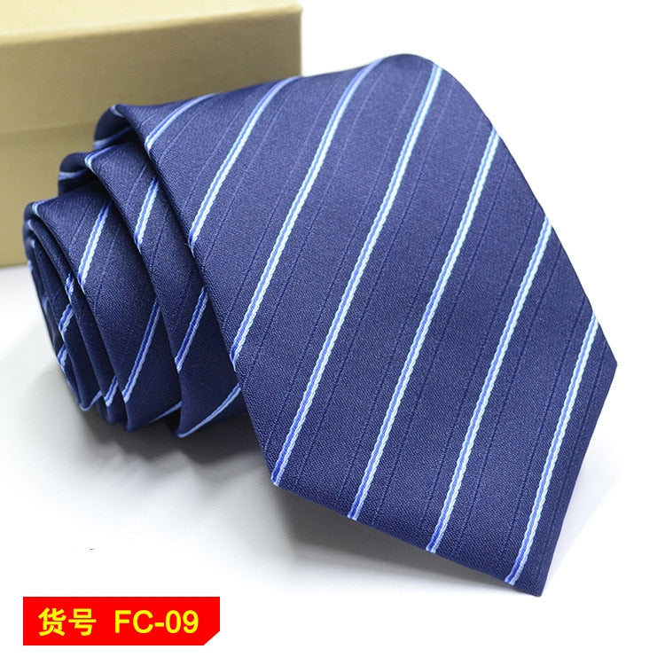 67 Styles Mens Ties Solid Color Stripe Flower Floral 8cm Jacquard Necktie