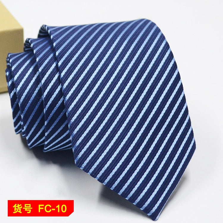 67 Styles Mens Ties Solid Color Stripe Flower Floral 8cm Jacquard Necktie