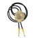 Letter ABCDEFG-Z bolo tie for man Indian cowboy western cowgirl leather rope zinc alloy necktie