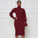 Knit Turtleneck Lantern Sleeve Midi Dress Women 2023 Autumn Winter Gre –  ASHORE SHOP