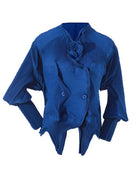 Ashore Shop Women Blouse Innovative Ripple Stretch Shirt Cardigan