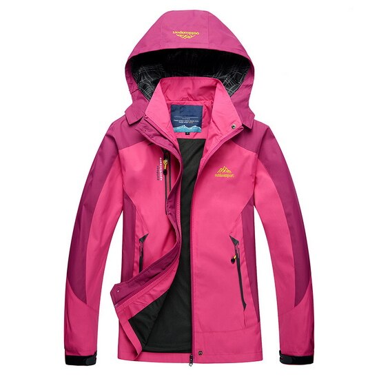 Ashore Shop Women and Mens Waterproof Windbreaker Hiking Jacket