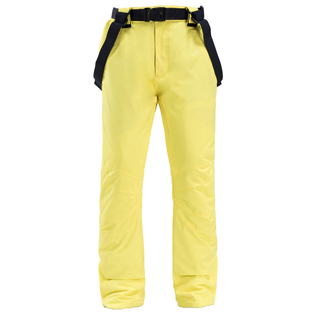 Ashore Shop 2023 style Jean Snowboard Pants Suspenders Denim Ski Pants Mens and Womens