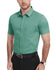 Mens Modern Stretch Breathable Short Sleeve Dress Shirts Mens Slim Fit