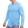 ASHORE SHOP mens Tops UPF 50+ Sun Protection T-Shirts Mens Long Sleeve Hoodie Casual Quick Dry T shirts Outdoor Hike Sports Run Pullover Tops