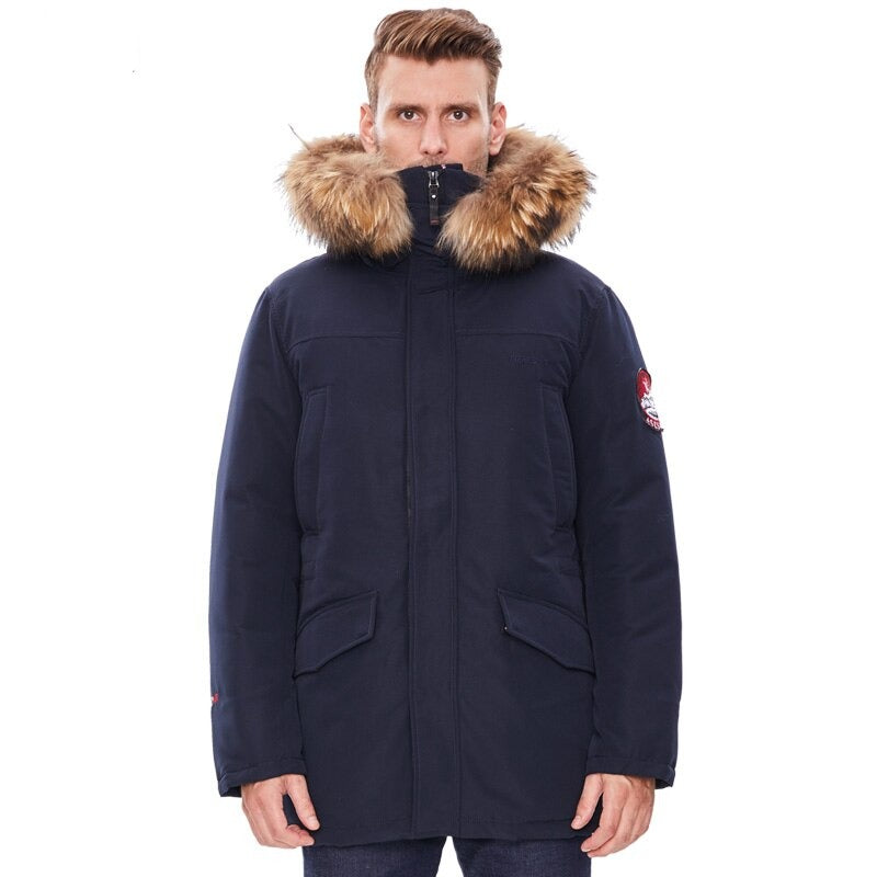 Winter Jacket 2022 New High-quality 90% White Duck Down Men Coat For -30 Factory Price