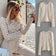 Women Crochet Blouse Top Shirts Long Sleeve Crop Tops Woman Summer Casual Blouses Female Beach Bikini Cover Up Swimsuit Blusa