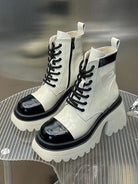 Women Flats Platform Sport Chelsea Ankle Boots Casual Shoes 2022 Winter New Fashion Thick Running Shoes Ladies Motorcycle Botas