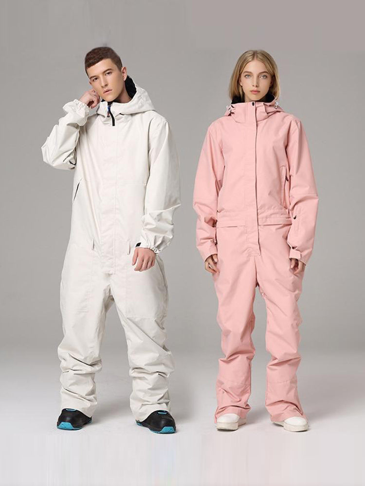 Unisex Ski Suit water Proof Fun Jumpsuit Snowboard Womens Men Outdoor Hiking Skiing Sets