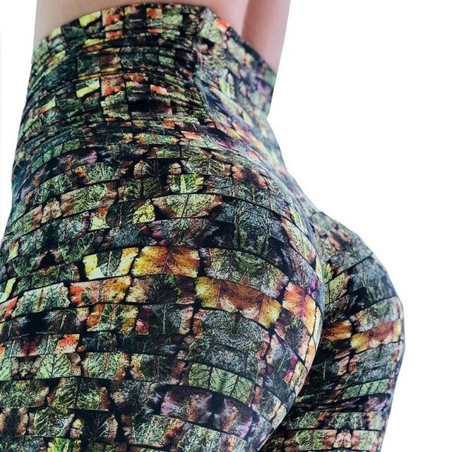 ASHORESHOP High Quality Gym Fitness Printing Leggings Women Pants