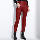 Winter Women Down Pants Plus Size Velvet Trousers Thickening Slim Thermal Female Warm Trousers Legging High Waist Pants