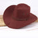 Ashore Shop Women's or Men's Faux Leather Cowboy Hat with Band