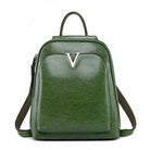 Women Vintage Backpack Female High Quality Leather Book School Bags