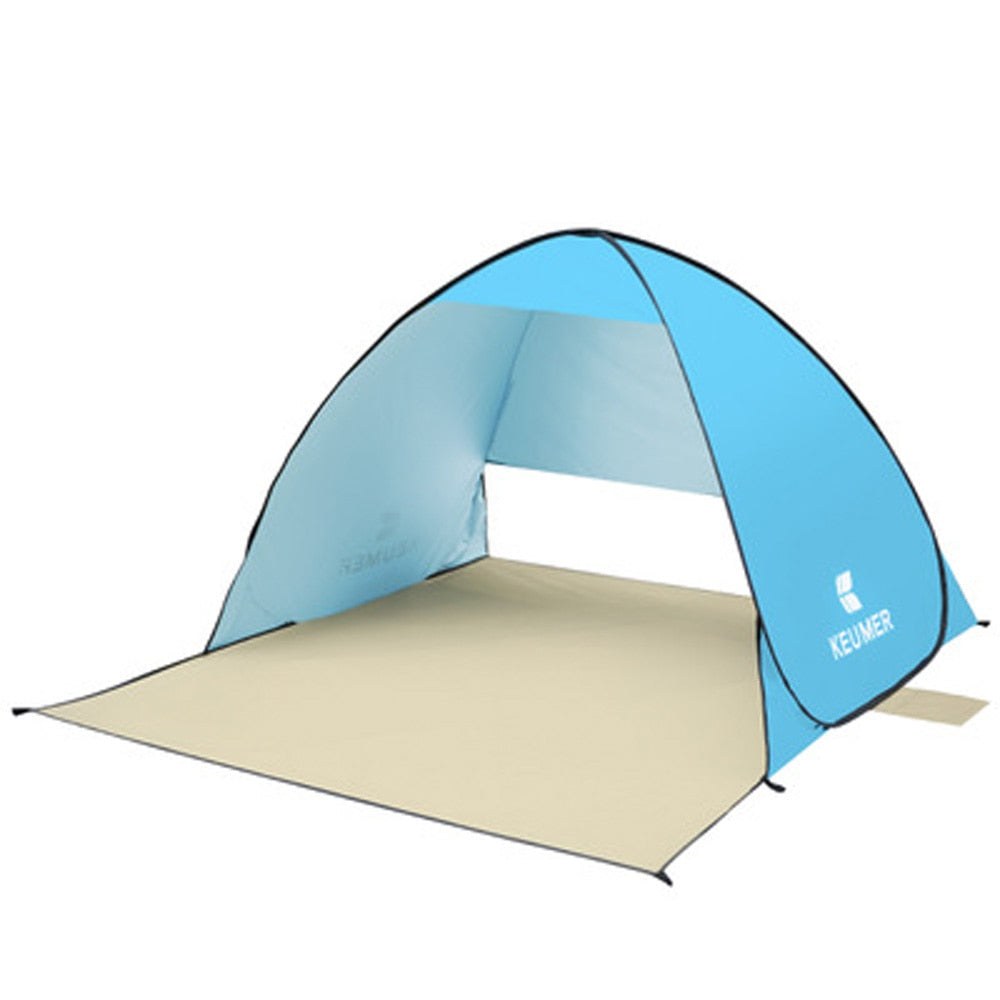 Quick automatic camping tent UV-protection pop up beach tent