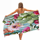 ASHORESHOP Quick Dry Microfiber Pool Beach Towel Palm Leave Print Beach Blanket