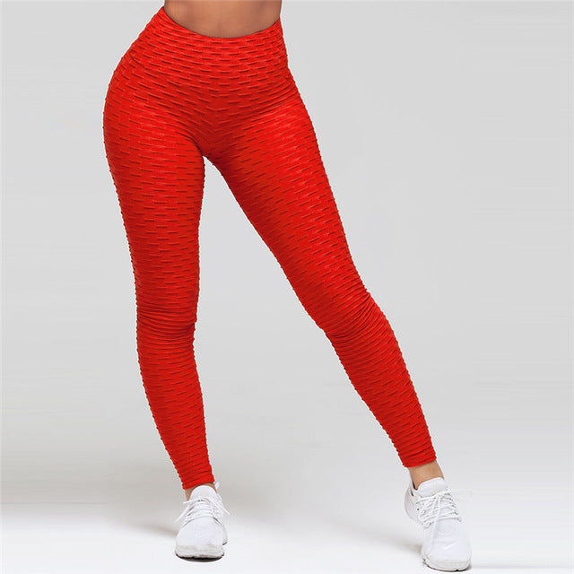 ASHORESHOP Fitness Leggings Women Polyester Ankle-Length Standard Fold Pants