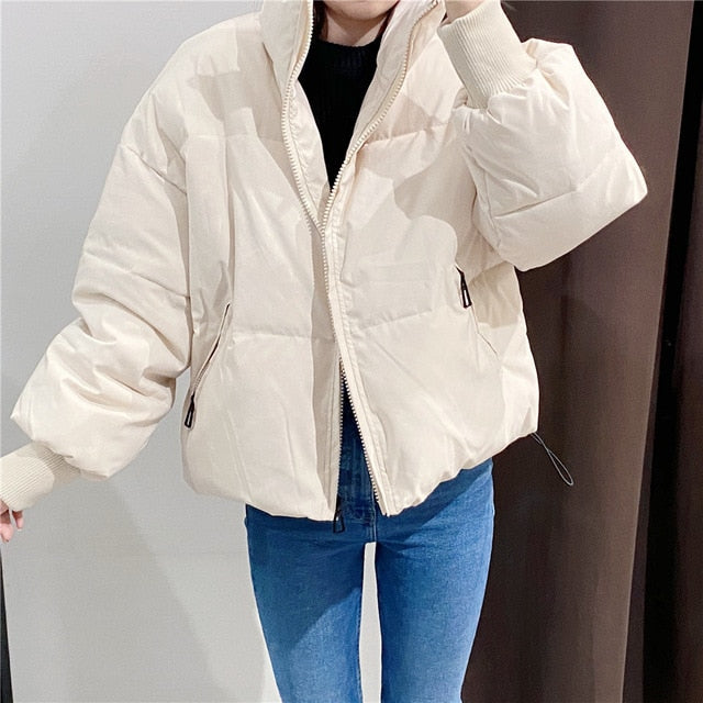 Ashoreshop Winter Trendy Short Warm Parka Coat