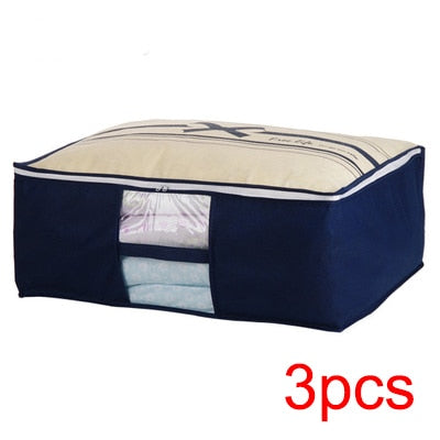 AshoreShop Clothing or Bedding Storage Container Box