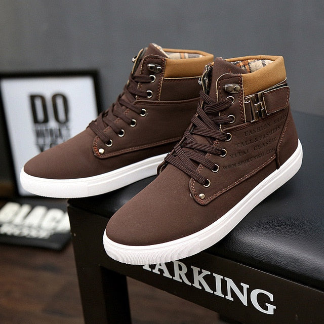 Mens fashion warm ankle boots Winter Boots