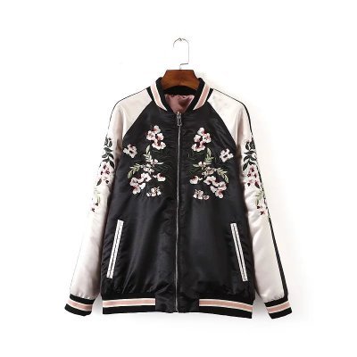 Ashoreshop Womens Autumn Spring Pilot Baseball Hip Jacket