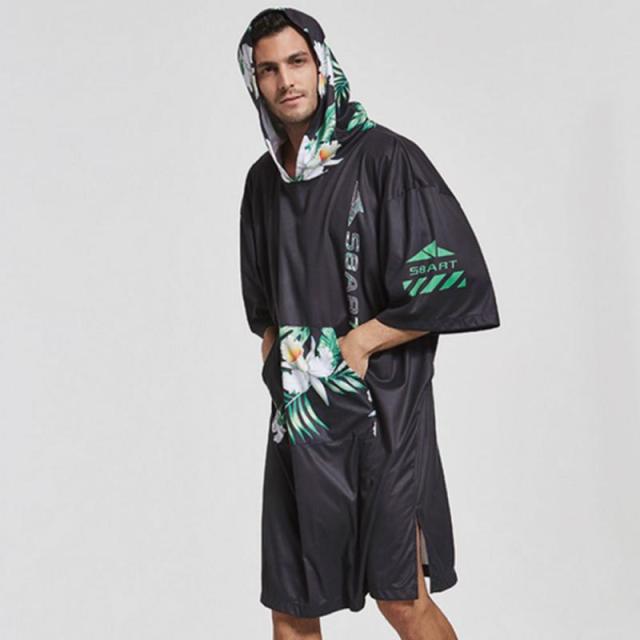 Spring Summer Autumn Fashion Hooded Beach Towel Cloak Adult