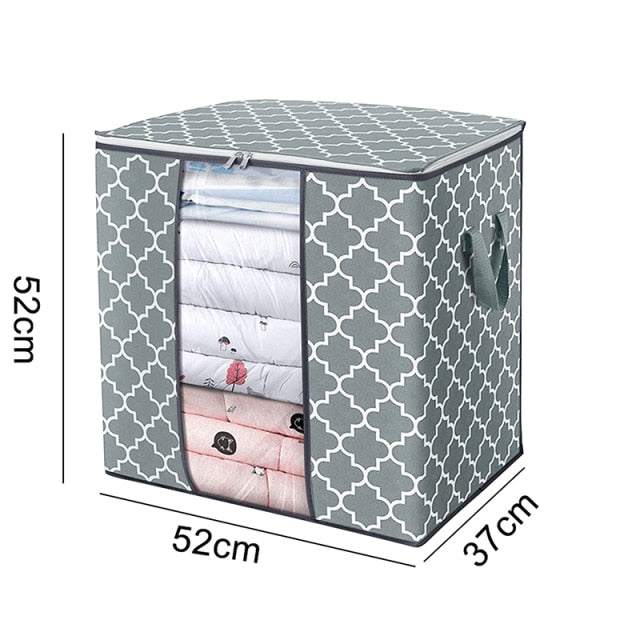 Ashore Shop Clothing Organizer Container for Garments or Blankets