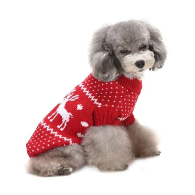 Ashore Shop Pet dog Christmas Knitwear Sweater Vest