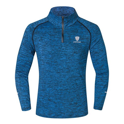 Ashore Shop Men's Running Seamless Running Long Sleeve Shirt