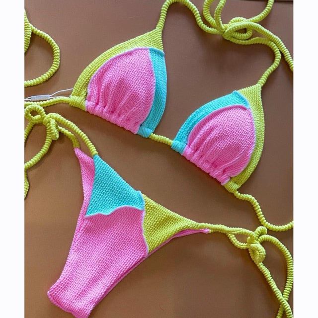 Micro Bikini 2022 Sexy Women Swimsuit Brazilian Bikini Set