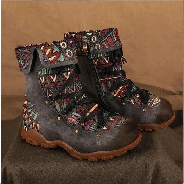 Women Eskimo Ankle Boots Short Boots Woman Boots