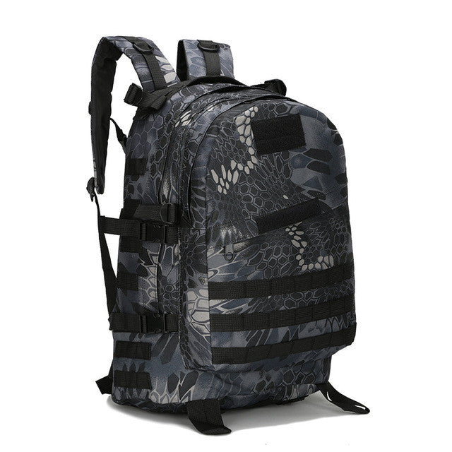 Mens Waterproof Military Assault Double Shoulder Rucksuck Backpack