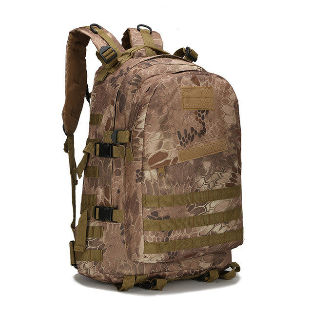 Mens Waterproof Military Assault Double Shoulder Rucksuck Backpack