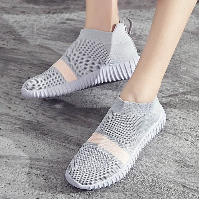 Women Stretch Sock Sneaker Ankle Boots