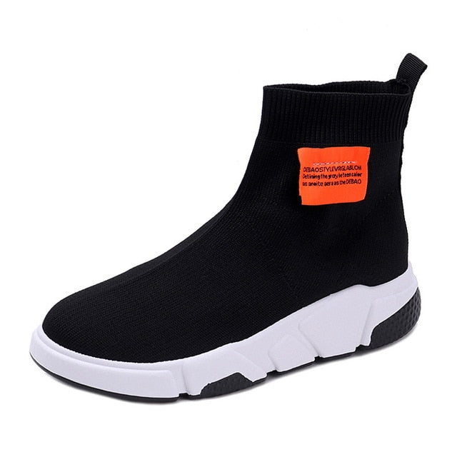 Women Stretch Sock Sneaker Ankle Boots