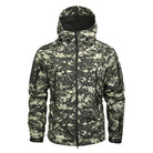 ASHORESHOP Mens outdoor tactical waterproof hoody softshell jacket mens outerwear 