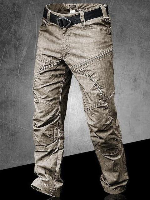 Ashoreshop Mens Multi-function  Cargo Pants Men's Urban Tactical Combat Long Trousers
