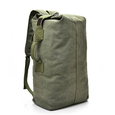 Large Capacity Man Travel Bag Mountaineering Backpack Male Luggage Canvas