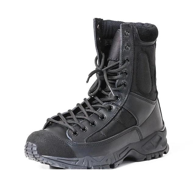 Mens Shoes Outdoor Ankle Boots Men Combat Tactical Boots Outdoor Hiking